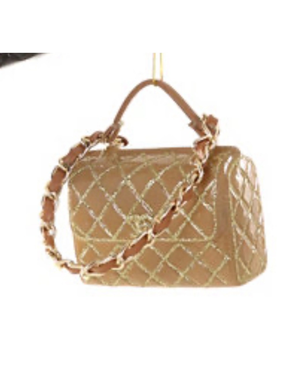 Luxe handbag glass ornament cody foster(broken spot)